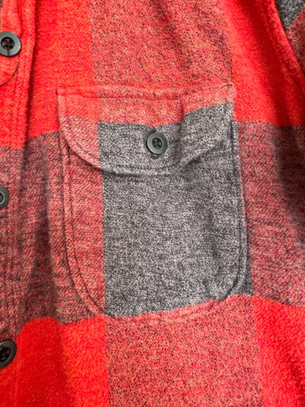 Vintage Woolrich 90s Flannel Shacket - Women’s M - Picture 2 of 5